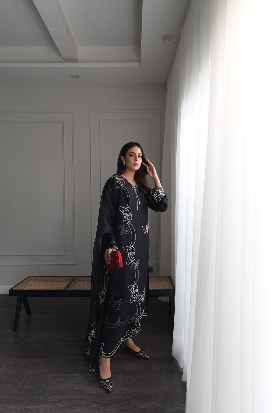 Rhinestone Butterfly Set